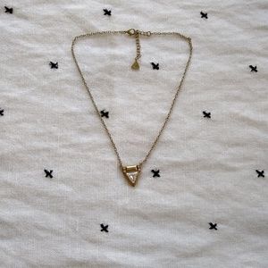 Silpada gold tone necklace
